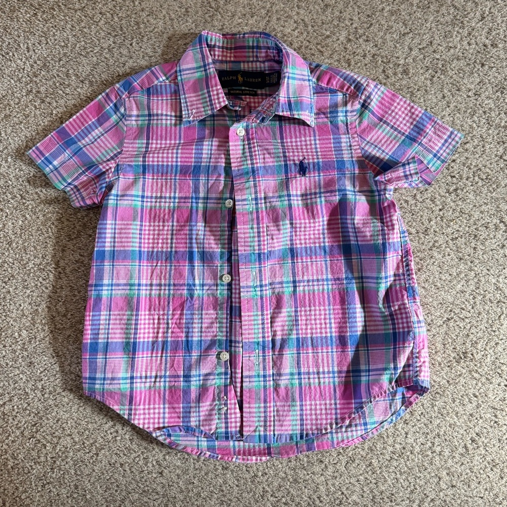 Ralph Lauren Short Sleeve Button Up